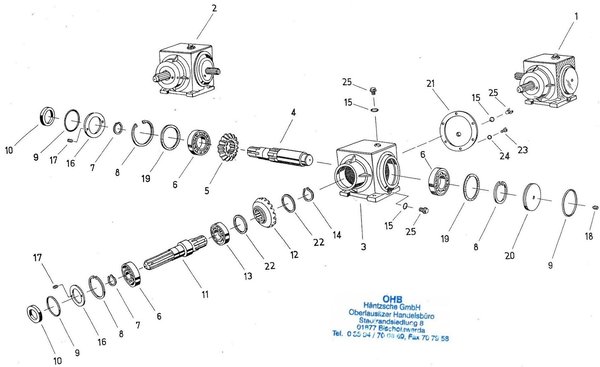 0200 21415 0 - Kegelradgetriebe - Pos. 1. [0200214150][gear]