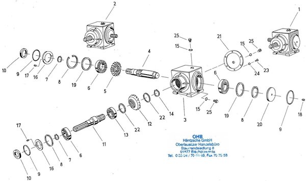 0200 21464 0 - Kegelradgetriebe - Pos. 2. [0200214640][gear]